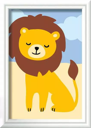 CreArt: Wild Lion - Painting by Numbers, 3 x 5