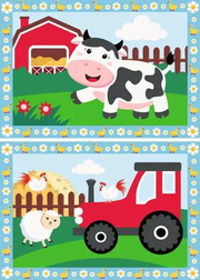 CreArt Junior: Farm - Painting by Numbers