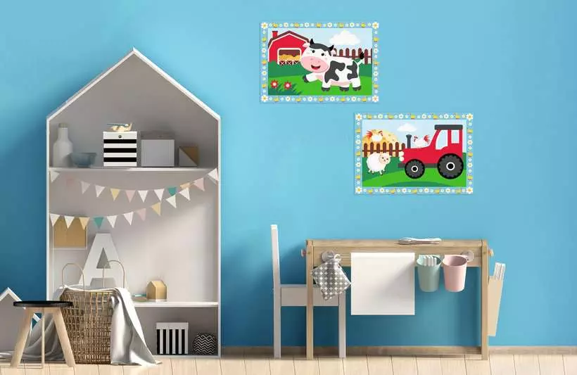 CreArt Junior: Farm - Painting by Numbers