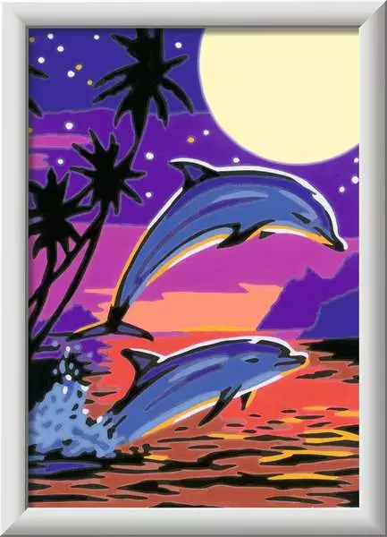 CreArt: Dolphin Adventures - Painting by Numbers, 5 x 7