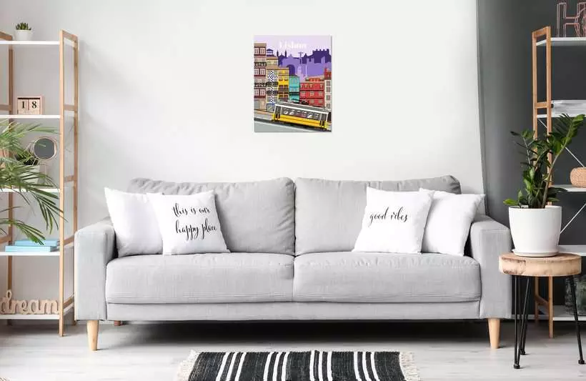 CreArt Cities: Lisbon - Painting by Numbers, 10 x 12