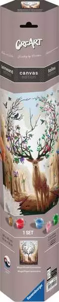 CreArt Canvas: Magnificent Encounter - Painting by Numbers, 12 x 16