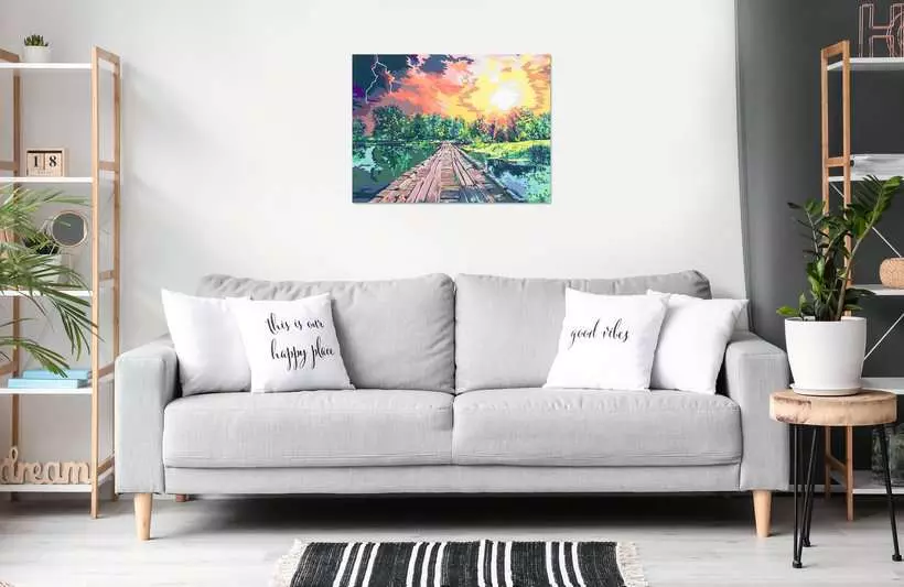 CreArt Canvas: Magical Light - Painting by Numbers, 12 x 16