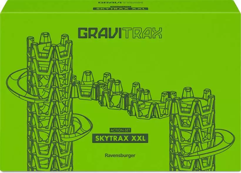GraviTrax BASE: Skytrax Action Set - Construction Game, XXL
