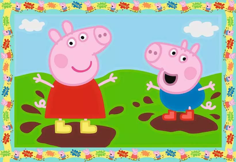 CreArt Junior: Peppa Pig - Painting by Numbers, 2 Images
