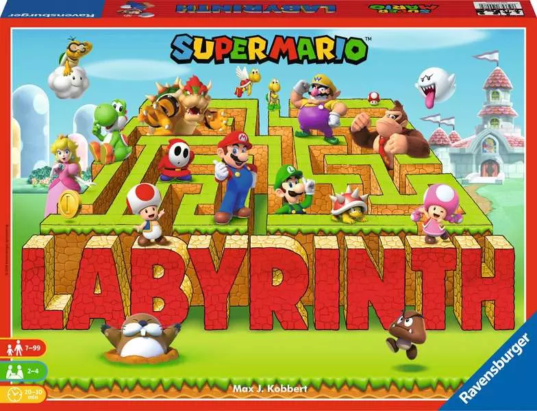 Super Mario: Labyrinth - Sliding Game