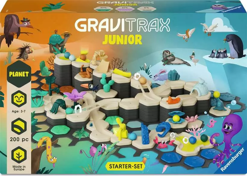 GraviTrax Junior: My Planet Starter Set - Construction Game, XXL