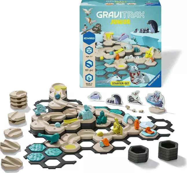 GraviTrax Junior: My Ice Starter Set - Construction Game
