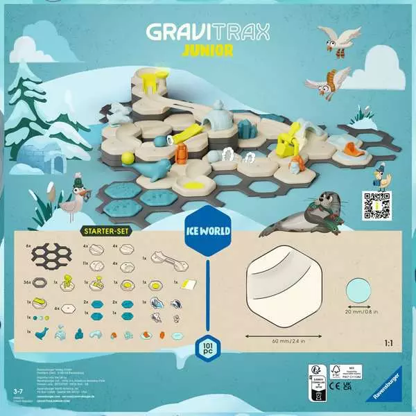 GraviTrax Junior: My Ice Starter Set - Construction Game