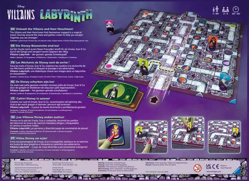 Disney Villains: Labyrinth - Sliding Game
