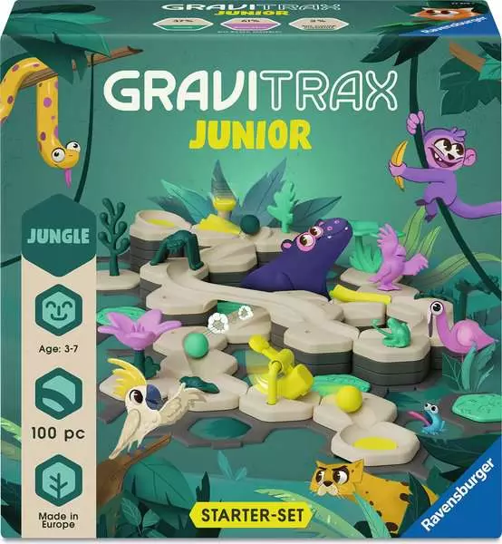 GraviTrax Junior: My Jungle Starter Set - Construction Game
