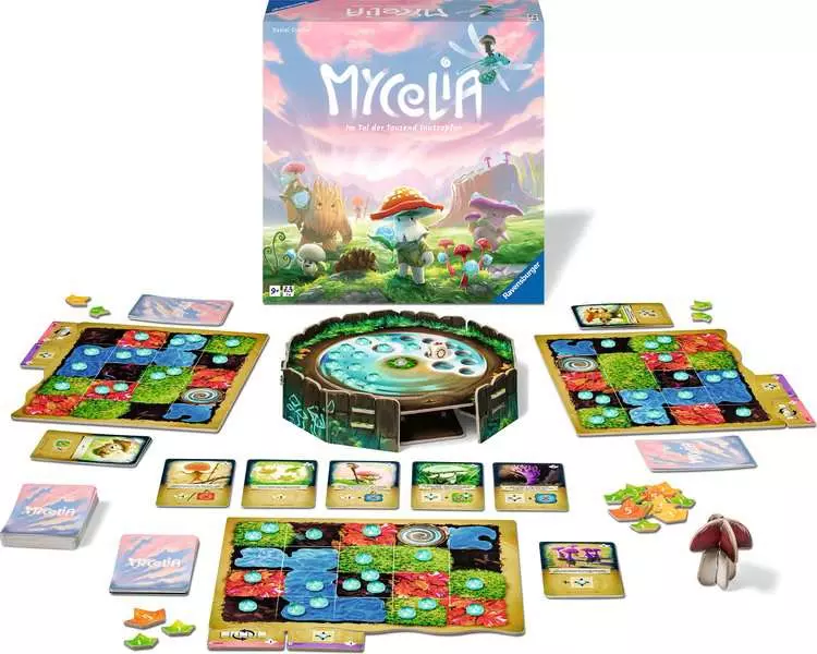 Mycelia: Cozy Magical Mushroom - Board Game