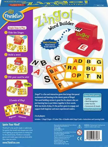Zingo! Word Builder