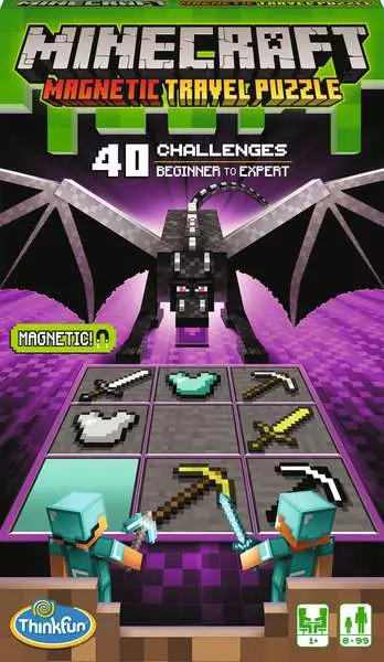 Minecraft: Magnetic Travel Puzzle - Logic Game