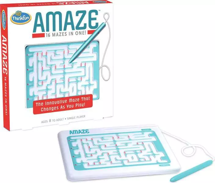 Amaze: A Fun Travel Maze Game - Brain Game