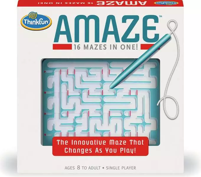 Amaze: A Fun Travel Maze Game - Brain Game