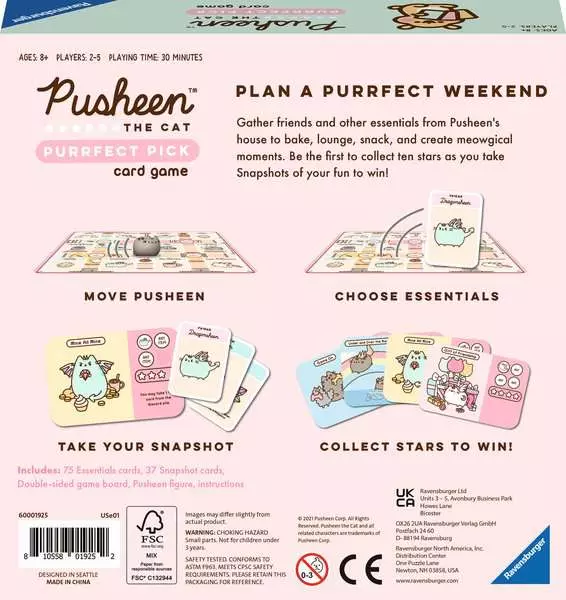 Pusheen Purrfect Pick - Card Game