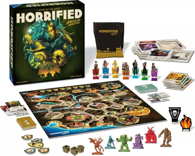 Horrified: American Monsters - Strategy Game