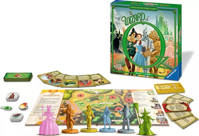 The Wizard of Oz: Adventure Book - Board Game