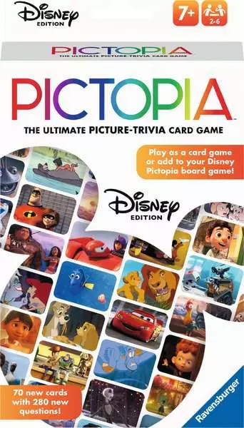 Disney Pictopia - Travel-Sized Picture Trivia Game