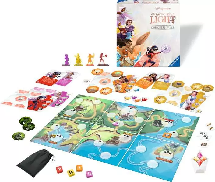 Disney Chronicles of Light: Darkness Falls - Strategy Board Game
