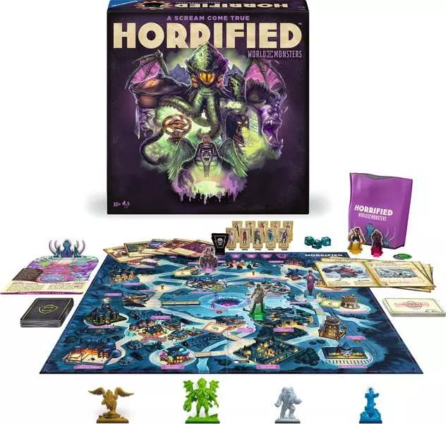 Horrified: World of Monsters - Strategy Board Game