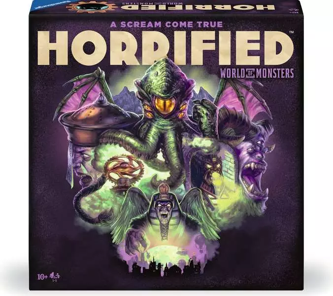 Horrified: World of Monsters - Strategy Board Game