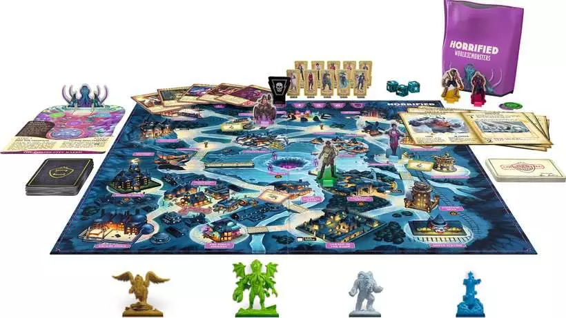 Horrified: World of Monsters - Strategy Board Game