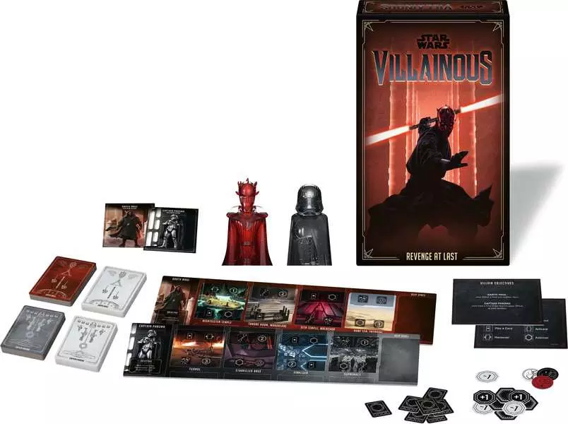 Star Wars Villainous: Revenge at Last - Strategy Board and Card Game