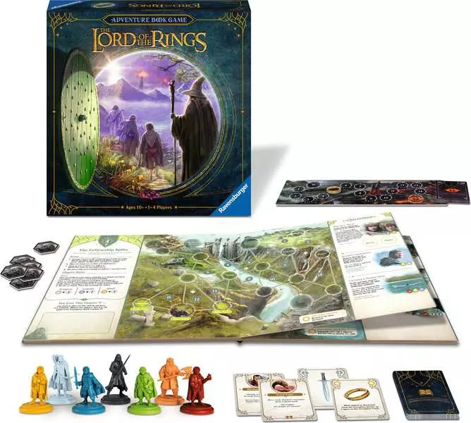 The Lord of the Rings: Adventure Book - Board Game