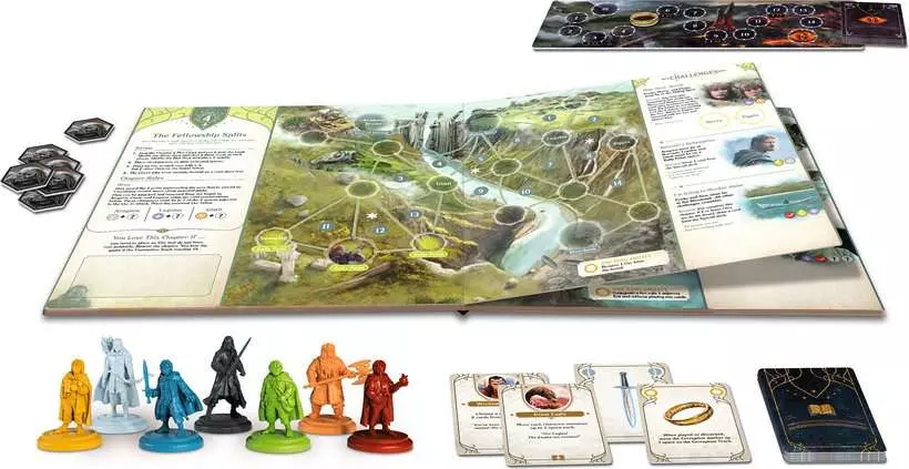 The Lord of the Rings: Adventure Book - Board Game