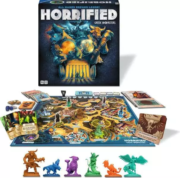 Horrified: Greek Monsters - Strategy Board Game