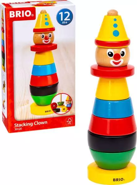Stacking Clown - Toddler Toy