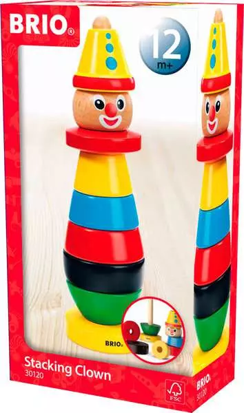 Stacking Clown - Toddler Toy