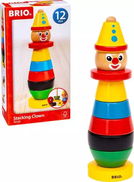Stacking Clown - Toddler Toy