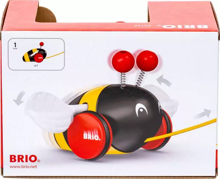 Pull Along Bumblebee - Toddler Toy
