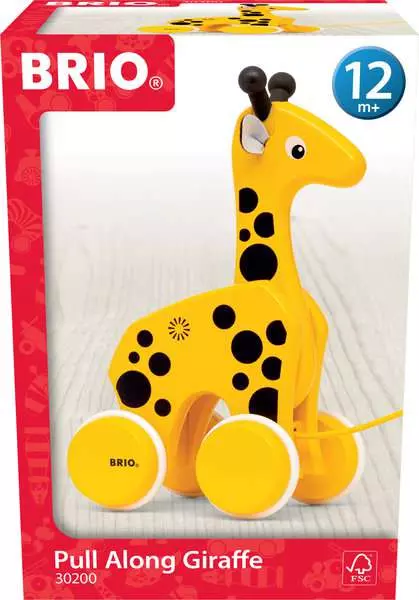 Pull Along Giraffe - Toddler Toy