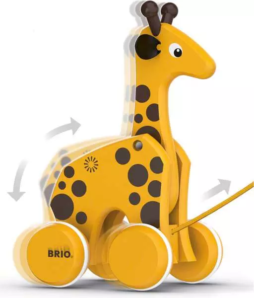 Pull Along Giraffe - Toddler Toy