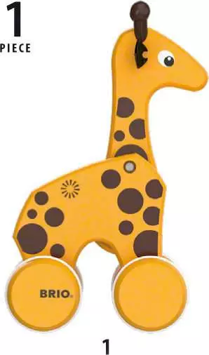 Pull Along Giraffe - Toddler Toy
