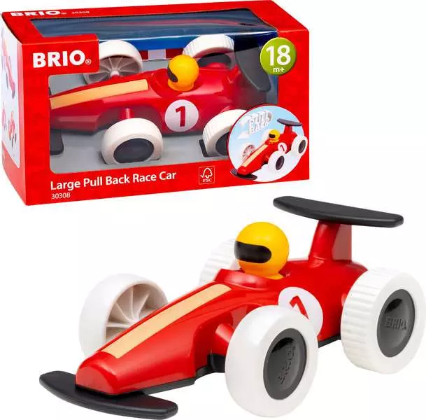 Large Pull Back Race Car - Toddler Toy