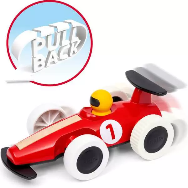 Large Pull Back Race Car - Toddler Toy
