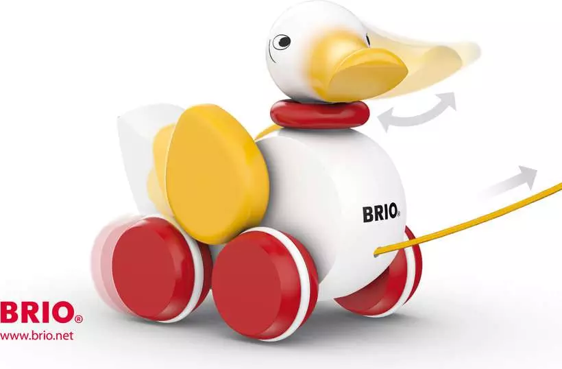 Pull Along Duck - Toddler Toy