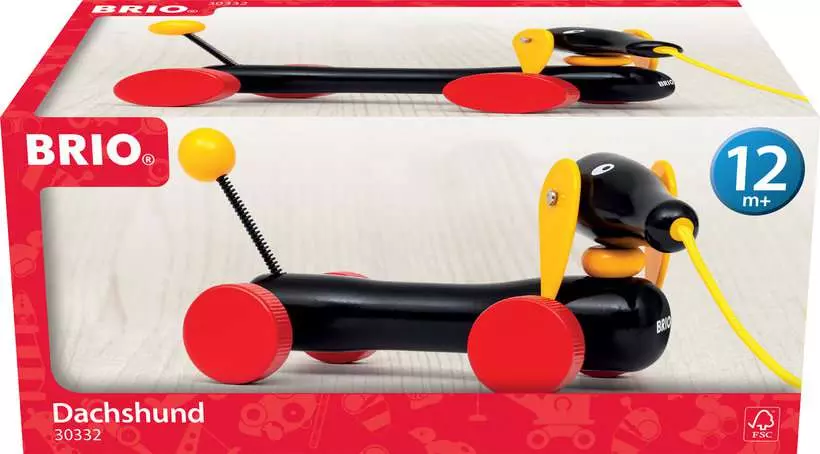 Pull Along Dachshund - Toddler Toy
