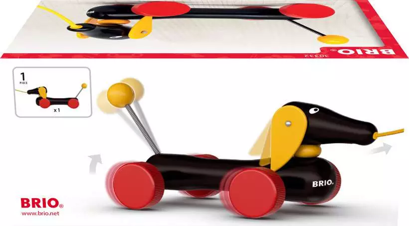 Pull Along Dachshund - Toddler Toy