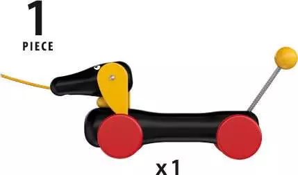 Pull Along Dachshund - Toddler Toy