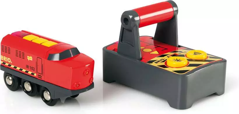 Remote Control Engine - Battery-Powered Toy Train