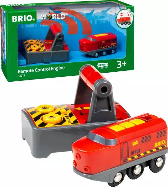 Remote Control Engine - Battery-Powered Toy Train