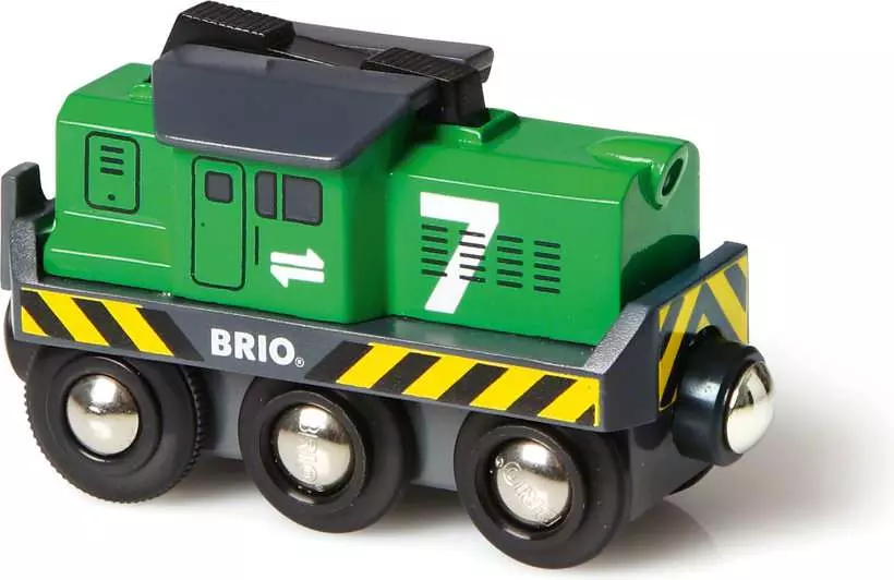 Battery Powered Freight Engine - Toy Train