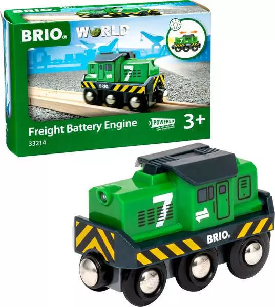 Battery Powered Freight Engine - Toy Train