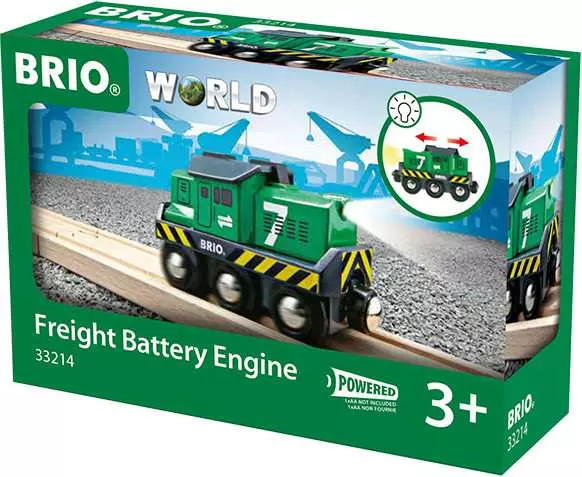 Battery Powered Freight Engine - Toy Train